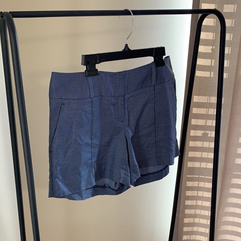 Satin printed shorts